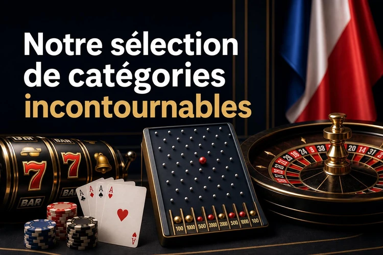 Notre sélection de catégories incontournables