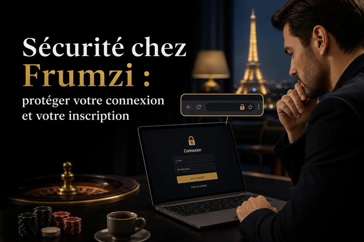Sécurité chez Frumzi: protéger votre connexion et votre inscription