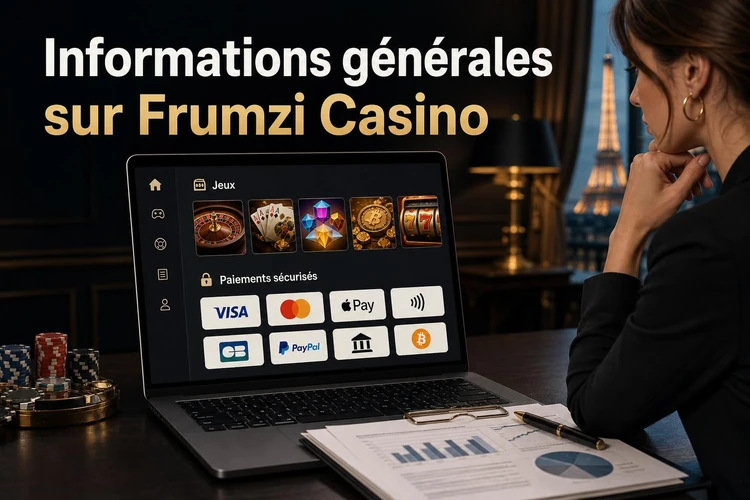 Informations générales sur Frumzi Casino